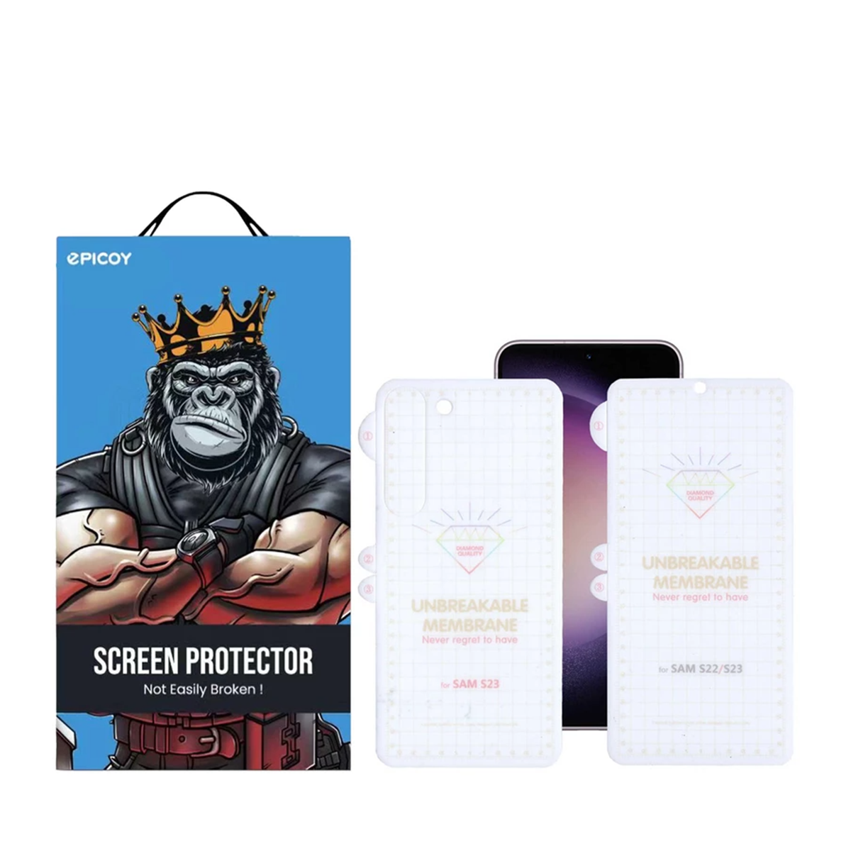 گلس گوشی سامسونگ Galaxy S23 اپیکوی مدل Hydrogel