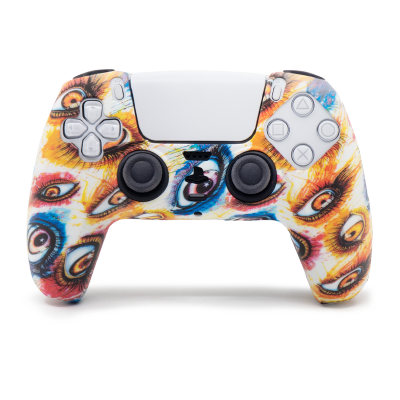 روکش دسته PS5 مدل چشم رنگی-small-image