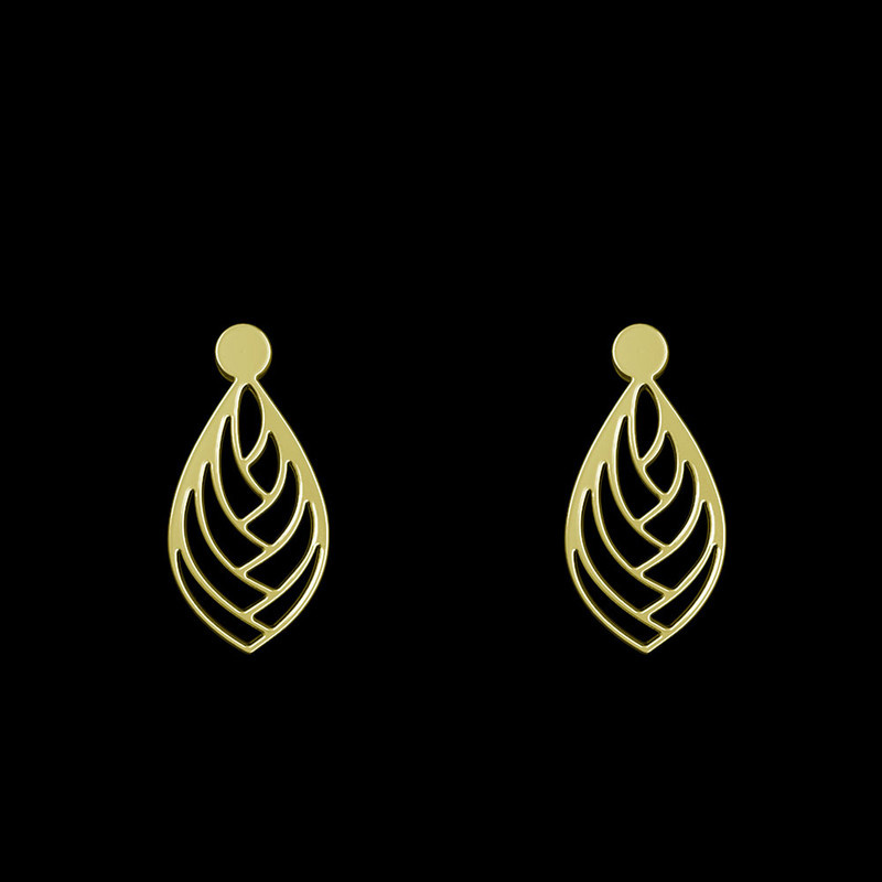 گوشواره طلا 18 عیار زنانه مدوپد مدل اشک کد GA1-10907 گوشواره طلا 18 عیار زنانه مدوپد مدل اشک کد GA1-10907