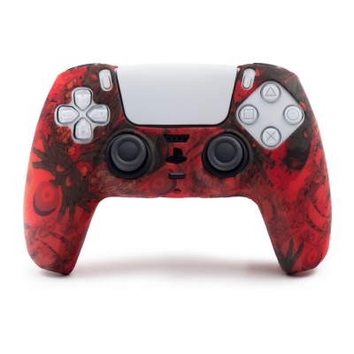 روکش دسته PS5 مدل گرافیتی قرمز-small-image