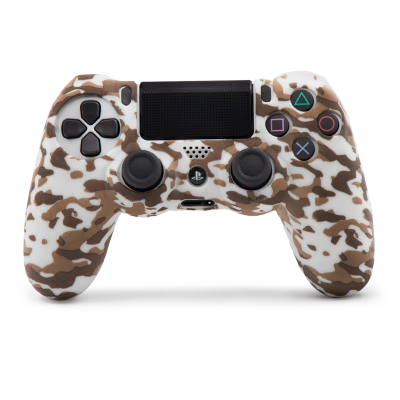 روکش دسته پلی استیشن 4 مدل چریکی سفید قهوه ای-small-image