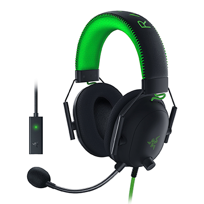 هدفون با سیم گیمینگ ریزر مدل Blackshark V2 Special Edition به همراه USB Sound Card هدفون با سیم گیمینگ ریزر مدل Blackshark V2 به همراه USB Sound Card-small-image