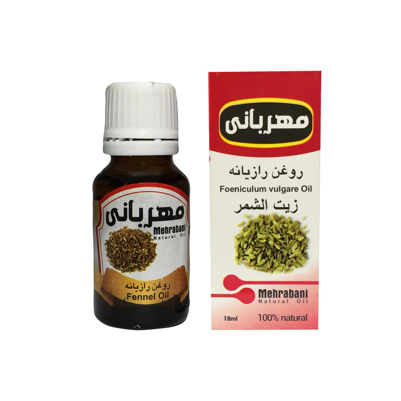 روغن رازیانه مهربانی کد 107 حجم 18 میلی لیتر