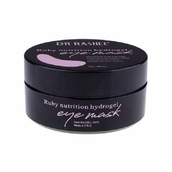 ماسک دور چشم دکتر راشل مدل یاقوت سرخ حجم 200 میلی لیتر بسته 60 عددی