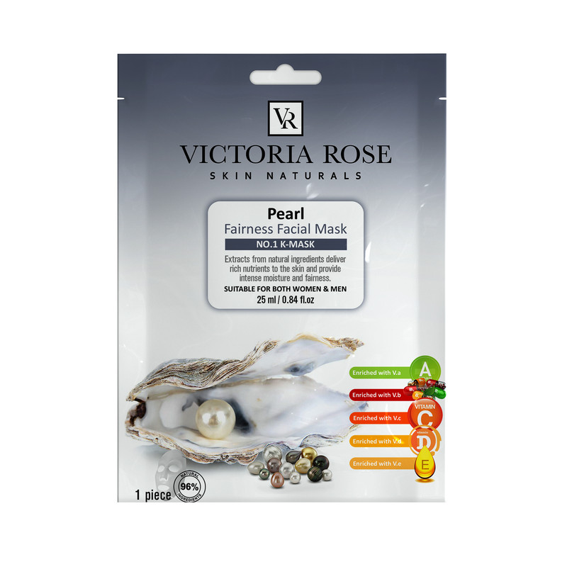 ماسک صورت ویکتوریا رز مدل Oyster حجم 25 میلی لیتر بسته 5 عددی