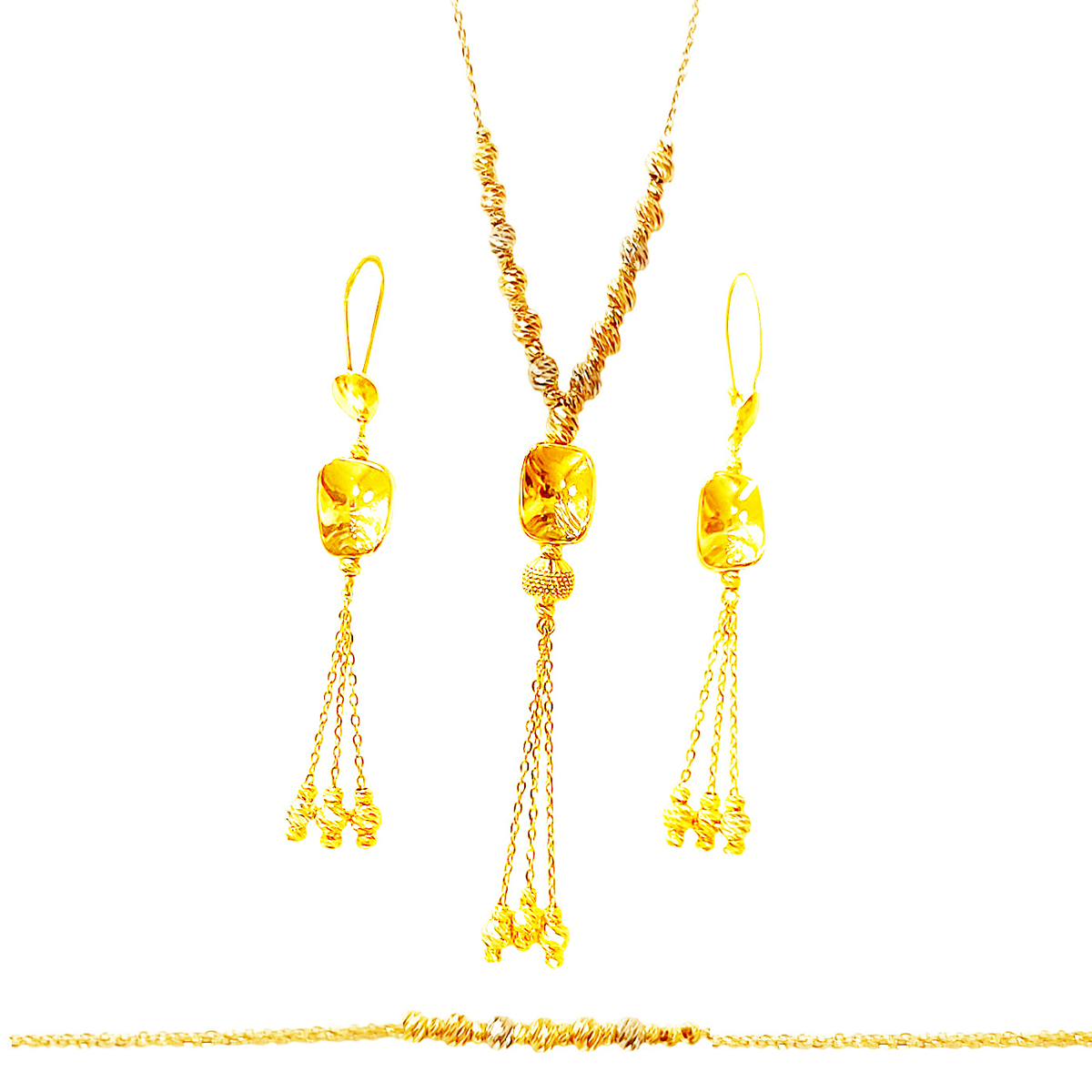 سرویس طلا زنانه 18 عیار مدل آلبرنادو کد sw173-small-image