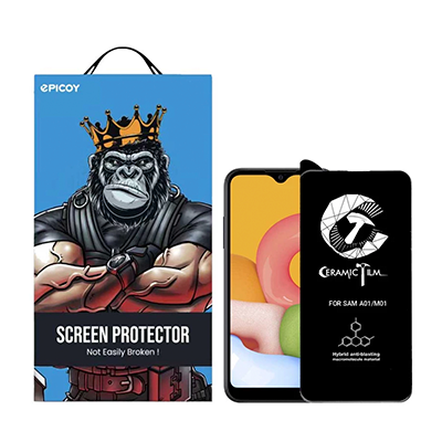گلس گوشی سامسونگ گلکسی A01 /M01 اپیکوی مدل CR7  گلس گوشی سامسونگ گلکسی A01 /M01 اپیکوی مدل CR7
