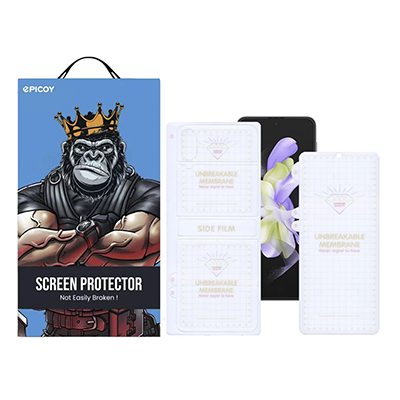 محافظ صفحه نمایش و پشت گوشی سامسونگ Galaxy Z Flip 4 5G اپیکوی مدل Hydrogel