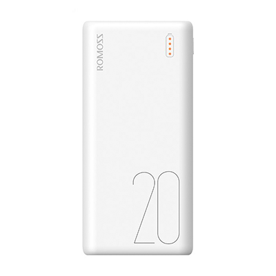 پاوربانک روموس مدل Simple 20 ظرفیت 20000 میلی آمپر ساعت