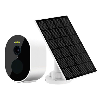 دوربین مداربسته بی سیم بلورمز مدل A11C به همراه پنل خورشیدی و باتری