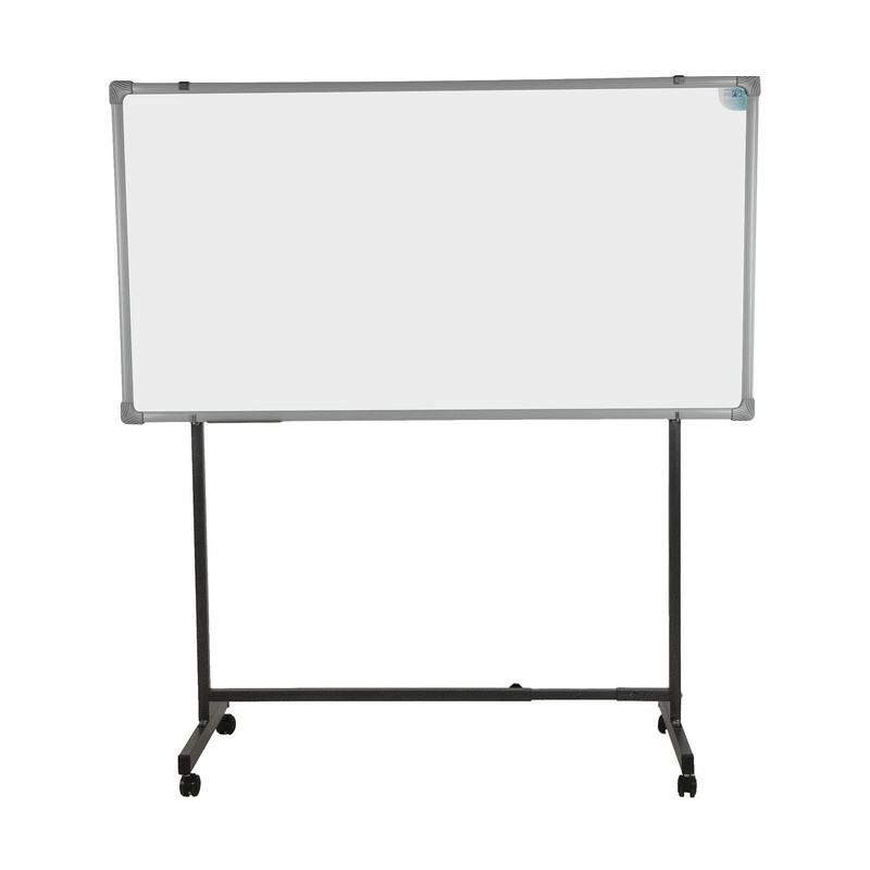 تخته وایت برد آسابرد مدل آلفا سایز 120 × 90 سانتی متر به همراه پایه نگهدارنده