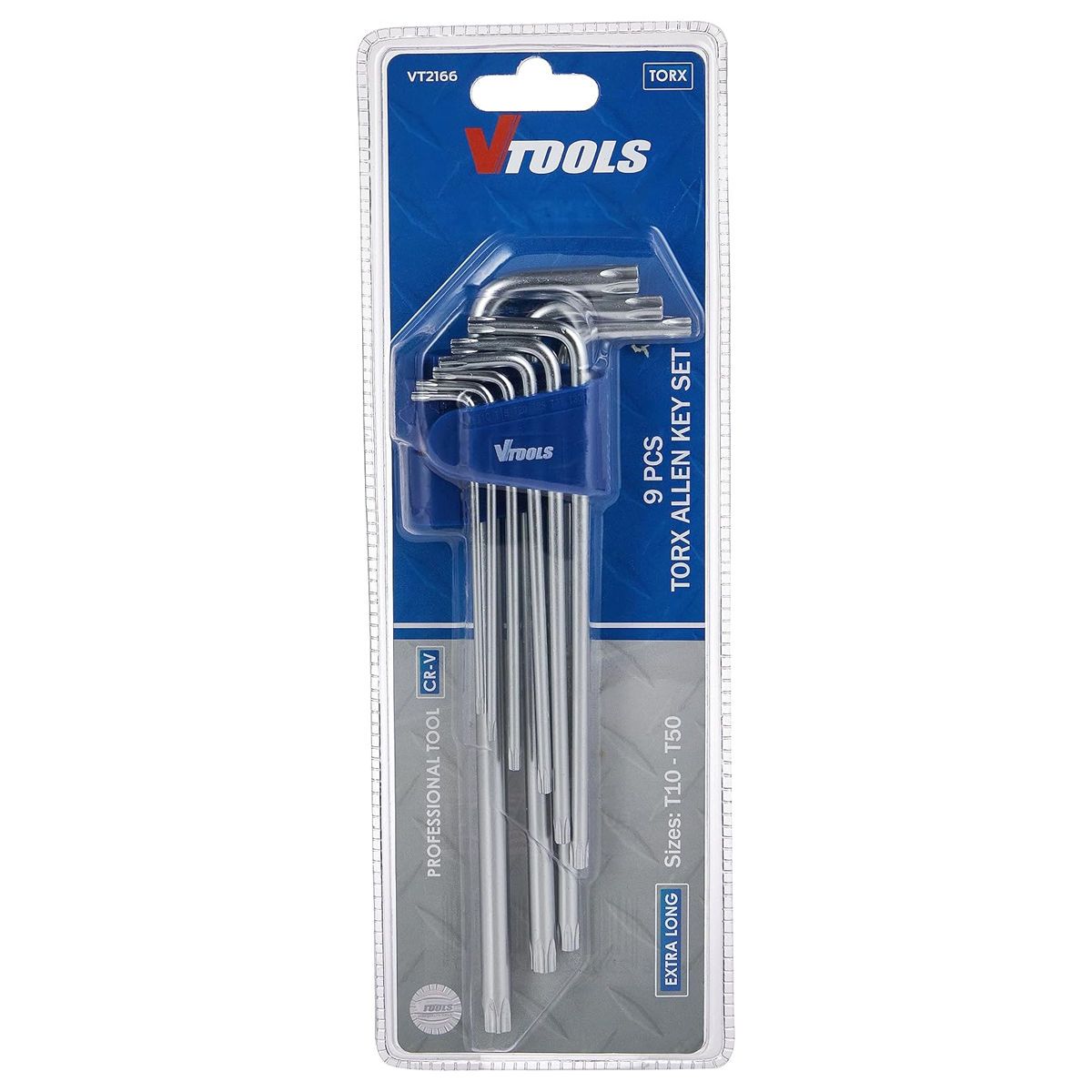 آچار آلن ستاره ای وی تولز مدل VT2166 مجموعه 9 عددی آچار آلن ستاره ای وی تولز مدل VT2166 مجموعه 9 عددی-small-image