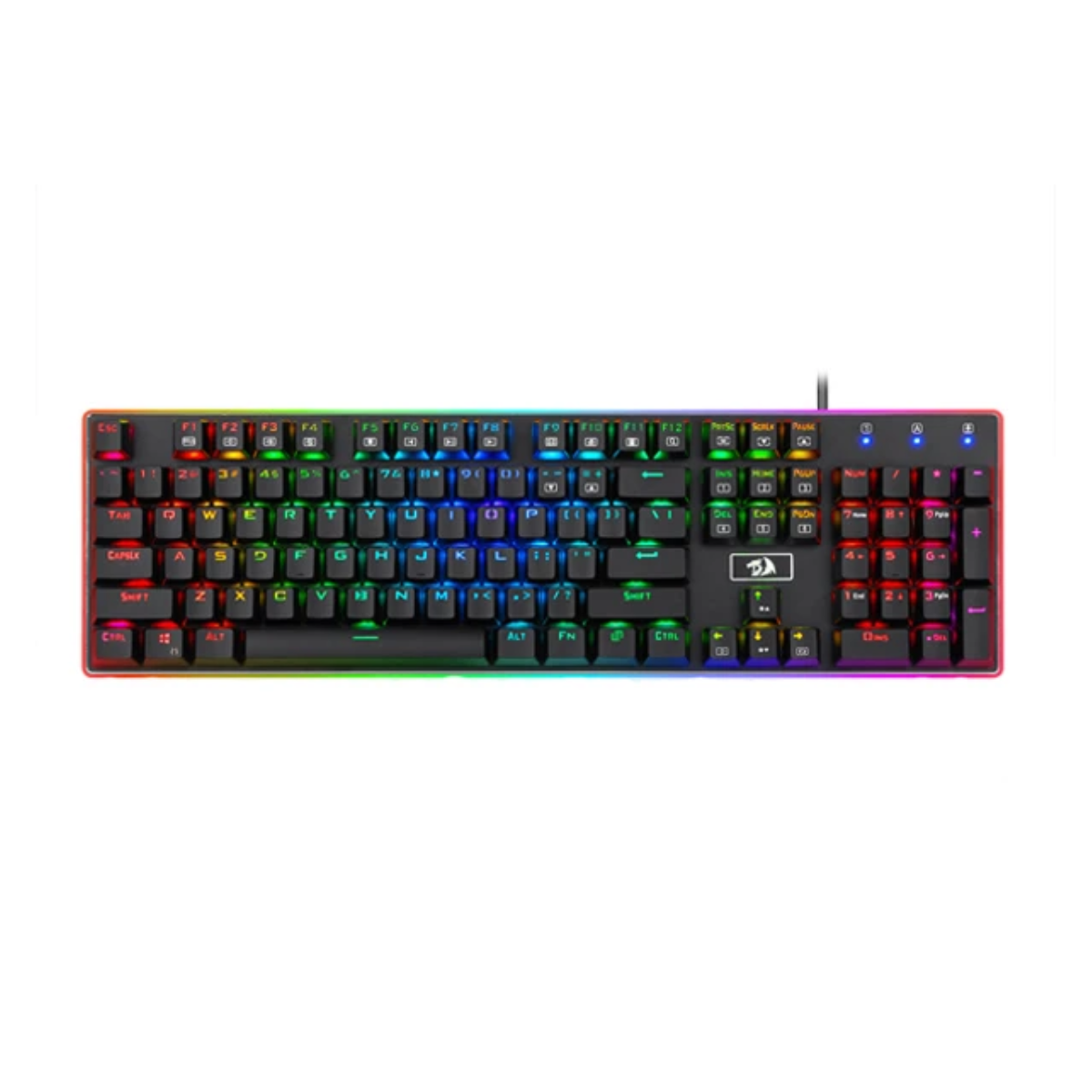 کیبورد با سیم گیمینگ ردراگون مدل Ratri K595 کیبورد با سیم گیمینگ ردراگون مدل Ratri K595-small-image