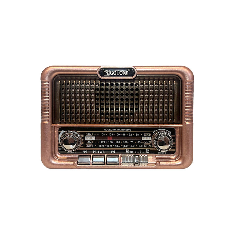 رادیو بلوتوثی گولون مدل RX-BT6060S رادیو بلوتوثی گولون مدل RX-BT6060S