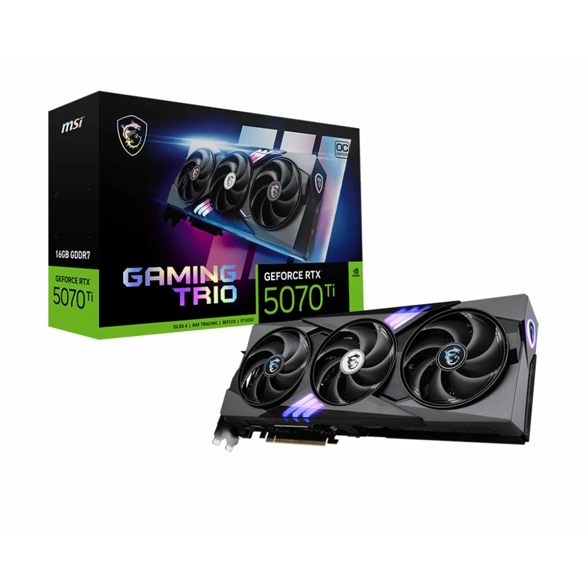 کارت گرافیک ام اس آی مدل RTX 5070 Ti MSI GAMING TRIO OC 16GB کارت گرافیک ام اس آی مدل RTX 5070 Ti MSI GAMING TRIO OC 16GB-small-image