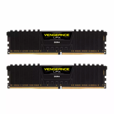 رم کامپیوتر DDR4 دو کاناله 3200 مگاهرتز CL16 کورسیر مدل VENGEANCE LPX ظرفیت 16 گیگابایت رم کامپیوتر DDR4 دو کاناله 3200 مگاهرتز CL16 کورسیر مدل VENGEANCE LPX ظرفیت 16 گیگابایت