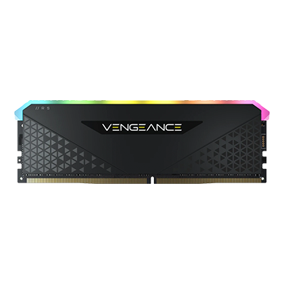 رم کامپیوتر DDR4 تک کاناله 3200 مگاهرتز CL16 کورسیر مدل VENGEANCE RGB RS ظرفیت 16 گیگابایت رم کامپیوتر DDR4 تک کاناله 3200 مگاهرتز CL16 کورسیر مدل VENGEANCE RGB RS ظرفیت 16 گیگابایت