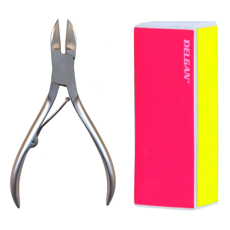 ناخن گیر انبری دلگان مدل MSBP20640010JC به همراه بافر ناخن گیر انبری دلگان مدل MSBP20640010JC به همراه بافر