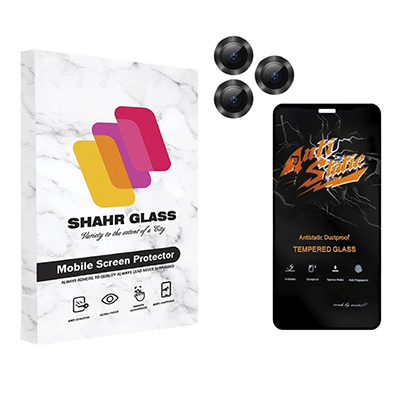 گلس گوشی اپل iPhone 11 Pro شهر گلس مدل 2S-RING به همراه محافظ لنز دوربین 