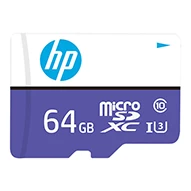 کارت حافظه microSDXC اچ پی کلاس 10 استاندارد UHS-I U3 سرعت 100MBps ظرفیت 64 گیگابایت به همراه آداپتور SD-small-image