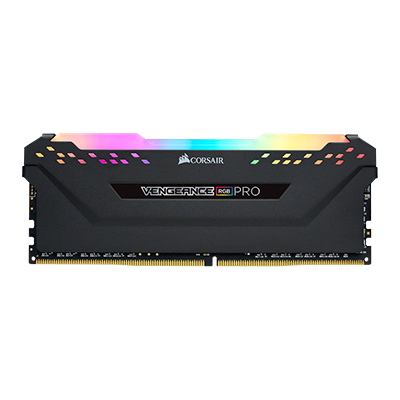 رم کامپیوتر DDR4 تک کاناله 3200 مگاهرتز CL16 کورسیر مدل VENGEANCE RGB PRO ظرفیت 8 گیگابایت