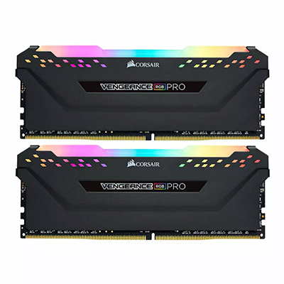 رم کامپیوتر DDR4 دو کاناله 3200 مگاهرتز CL16 کورسیر مدل VENGEANCE RGB PRO ظرفیت 16 گیگابایت رم کامپیوتر DDR4 دو کاناله 3200 مگاهرتز CL16 کورسیر مدل VENGEANCE RGB PRO ظرفیت 16 گیگابایت