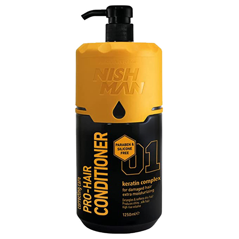 نرم کننده مو نیشمن مدل Keratin Complex شماره 01 حجم 1250 میلی لیتر نرم کننده مو نیشمن مدل Keratin Complex شماره 01 حجم 1250 میلی لیتر