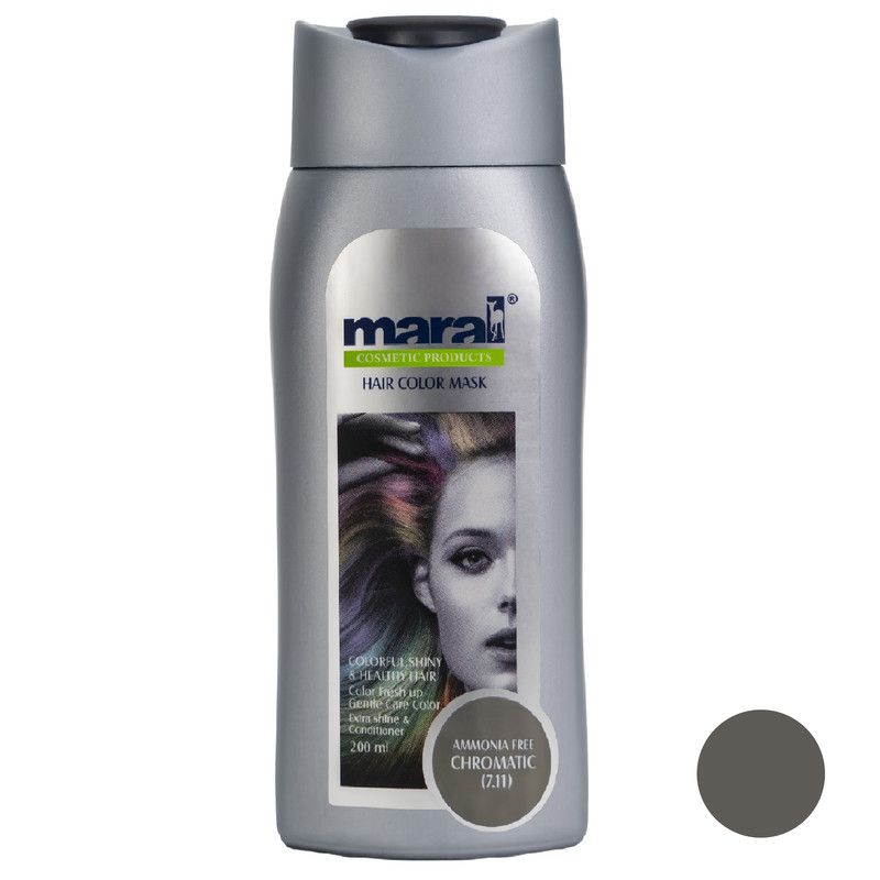 شامپو رنگساژ مارال شماره 7.11 حجم 200 میلی لیتر رنگ کروماتیک شامپو رنگساژ مارال شماره 7.11 حجم 200 میلی لیتر رنگ کروماتیک