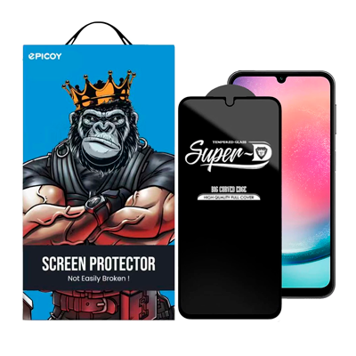 گلس گوشی سامسونگ Galaxy A24 4G اپیکوی مدل Super 5D