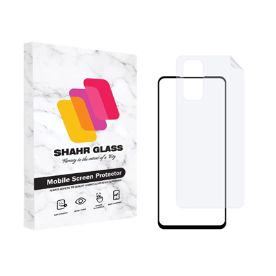 گلس گوشی شیائومی Redmi Note 11S 4G شهر گلس مدل 2FN به همراه محافظ پشت گوشی