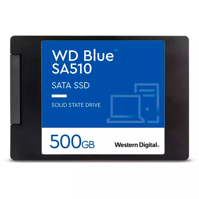 هارد اس اس دی اینترنال وسترن دیجیتال مدل WD Blue SA510 SATA ظرفیت 500 گیگابایت
