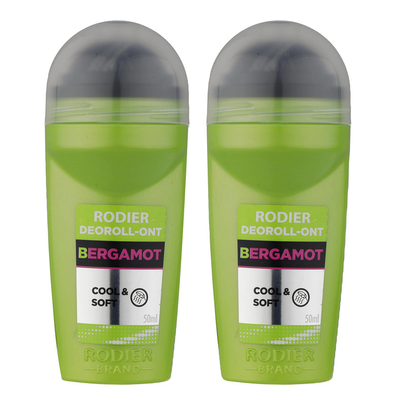 رول ضد تعریق رودیر مدل Bergamot Cool And Soft حجم 50 میلی لیتر مجموعه 2 عددی رول ضد تعریق رودیر مدل Bergamot Cool & Soft حجم 50 میلی لیتر مجموعه 2 عددی