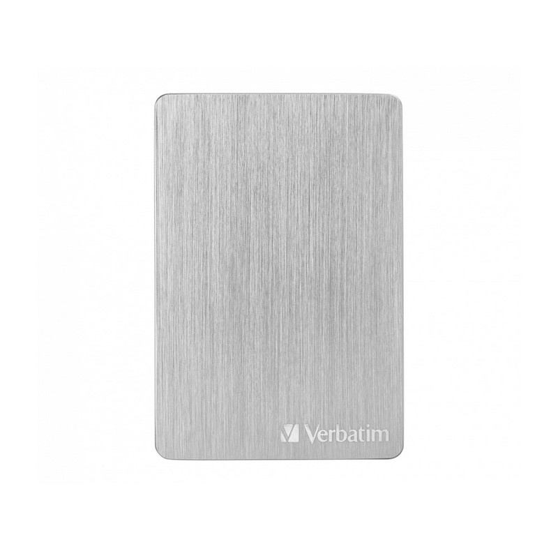 هارد اکسترنال ورباتیم مدل Store n Go ALU Slim ظرفیت یک ترابایت دارای رابط USB Type-A 3.2