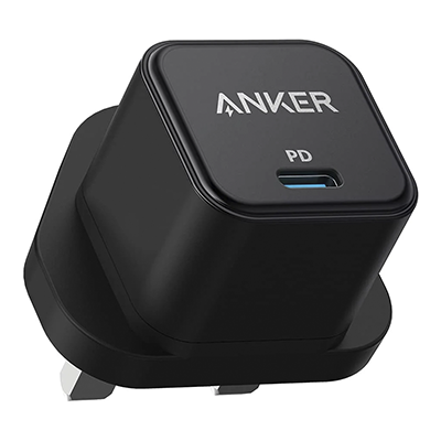 شارژر دیواری انکر مدل PowerPort III A2149 توان 20 وات سه پین