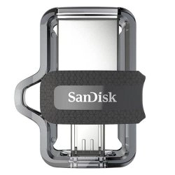 فلش مموری سن دیسک مدل Ultra Dual Drive M3.0 ظرفیت 128 گیگابایت