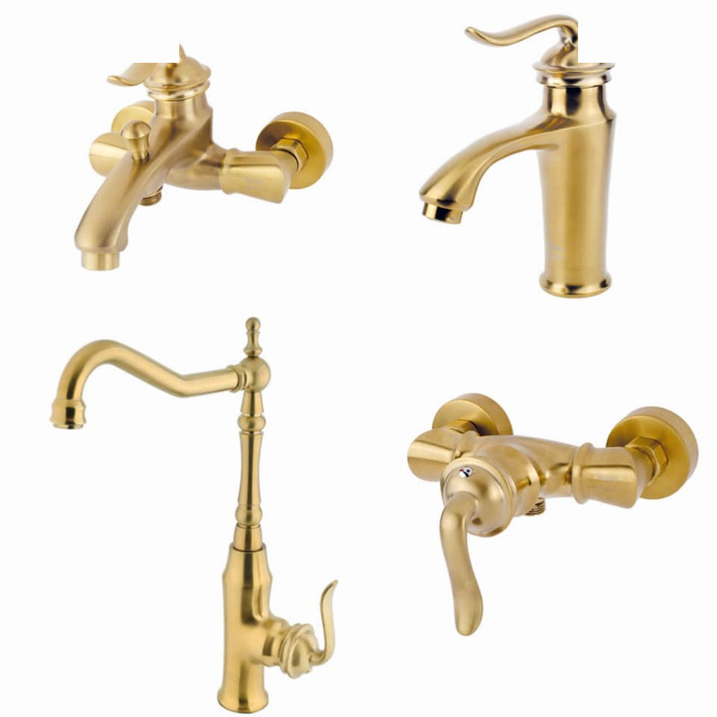 ست شیرآلات کسری مدل دانوب ست شیرآلات کسری مدل دانوب