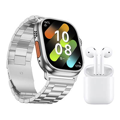 ساعت هوشمند مودیو مدل MC80 Ultra Max همراه با هندزفری