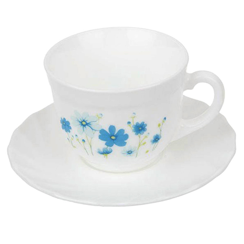 سرویس چای خوری 12 پارچه لومینارک مدل کانتری فلوور