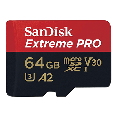 کارت حافظه microSDXC سن دیسک مدل Extreme PRO کلاس A2 استاندارد UHS-I U3 سرعت 200MBs ظرفیت 64 گیگابایت کارت حافظه microSDXC سن دیسک مدل Extreme PRO کلاس A2 استاندارد UHS-I U3 سرعت 200MBs ظرفیت 64 گیگابایت