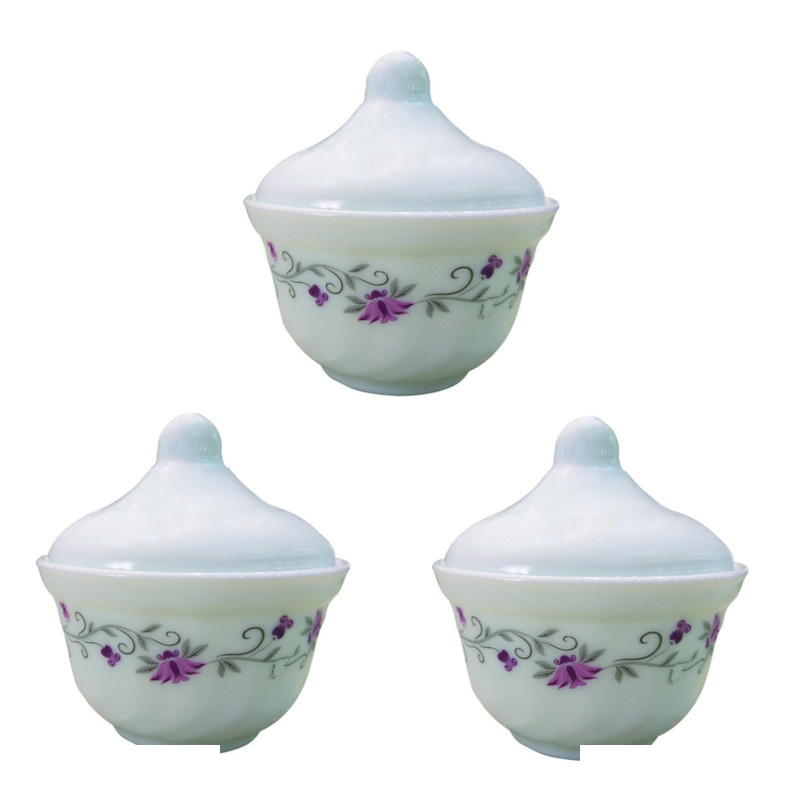 قندان پارس اپال مدل لیندا کد 124 بسته 3 عددی