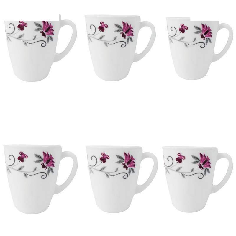 لیوان پارس اپال مدل لیندا بسته 6 عددی