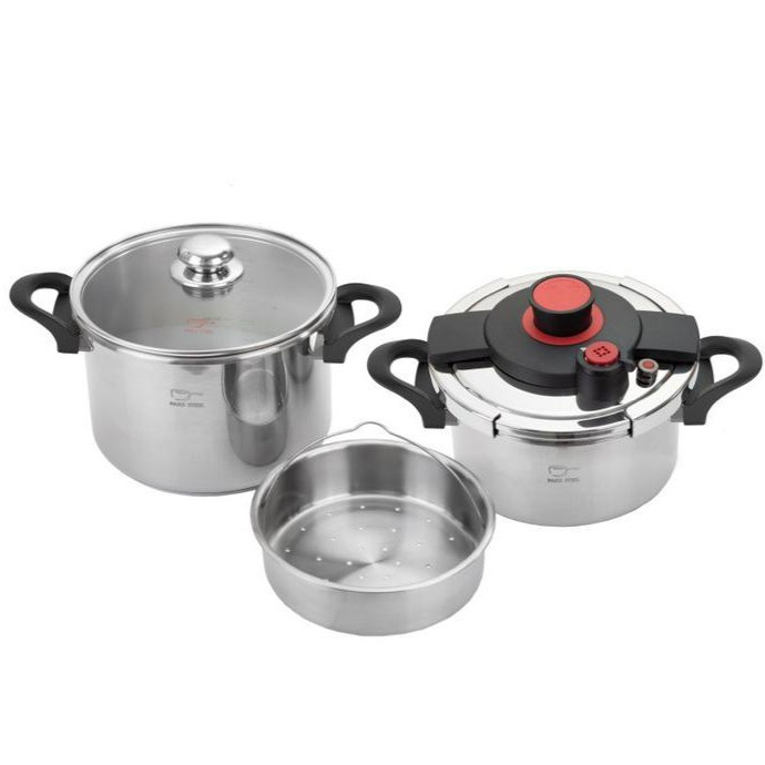 زودپز دوقلو پارس استیل مدل وستا گنجایش 4 و 6 لیتر