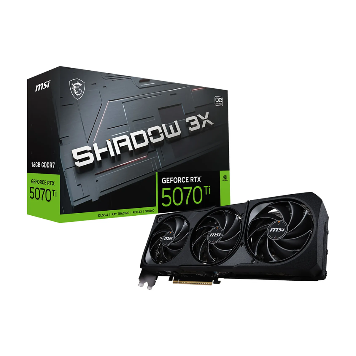 کارت گرافیک ام اس آی مدل GeForce RTX 5070 Ti 16GB SHADOW 3X OC کارت گرافیک ام اس آی مدل GeForce RTX 5070 Ti 16GB SHADOW 3X OC-small-image