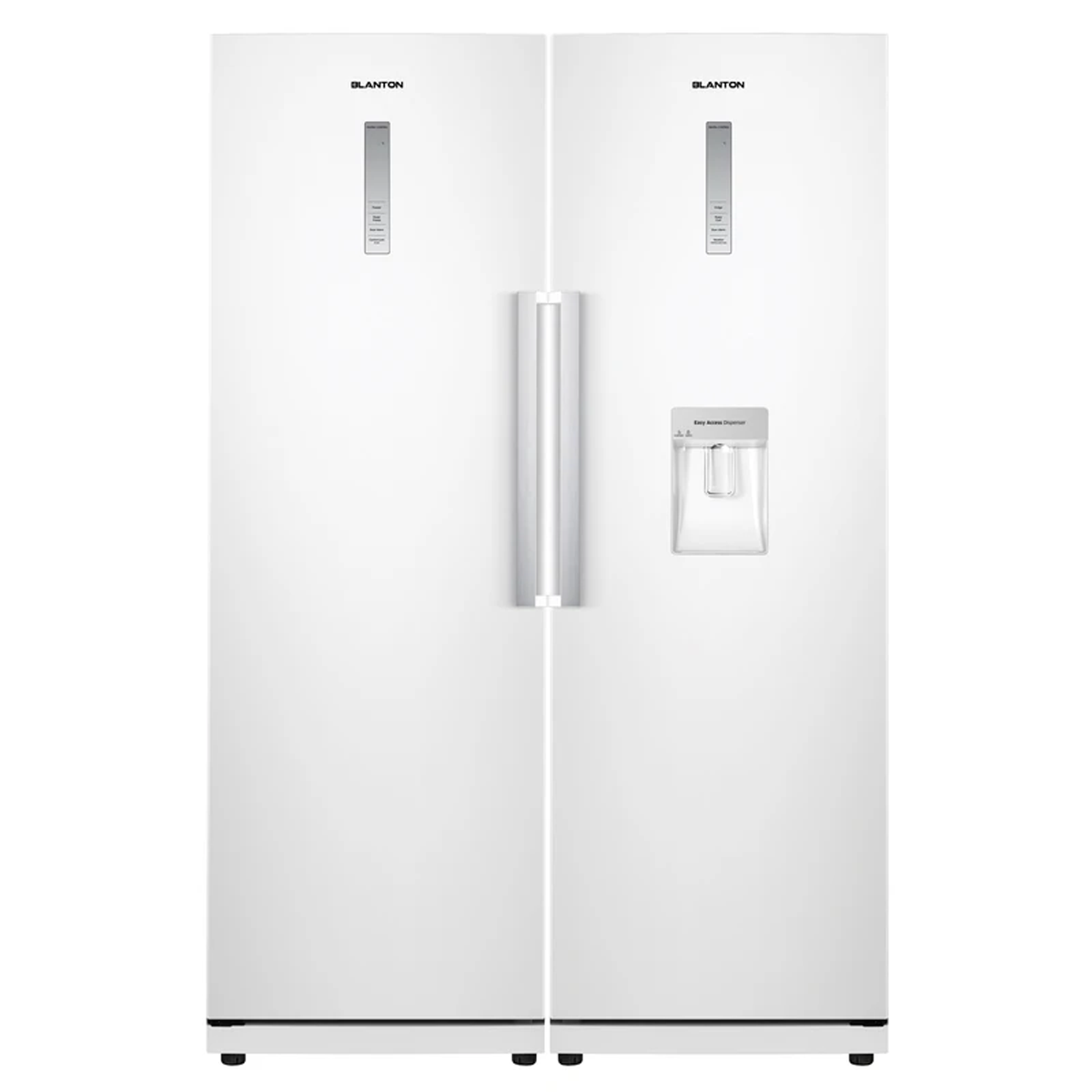 یخچال و فریزر دوقلو بلانتون مدل BAM-RE2021W-small-image