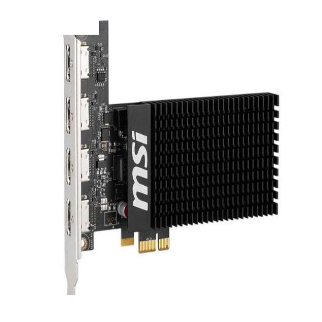 کارت گرافیک ام اس آی مدل MSI GeForce GT 710 2GD3H 4HDMI 2GB GDDR3