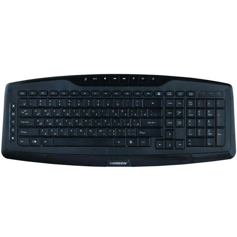 کیبورد گرین مدل GK-501 با حروف فارسی