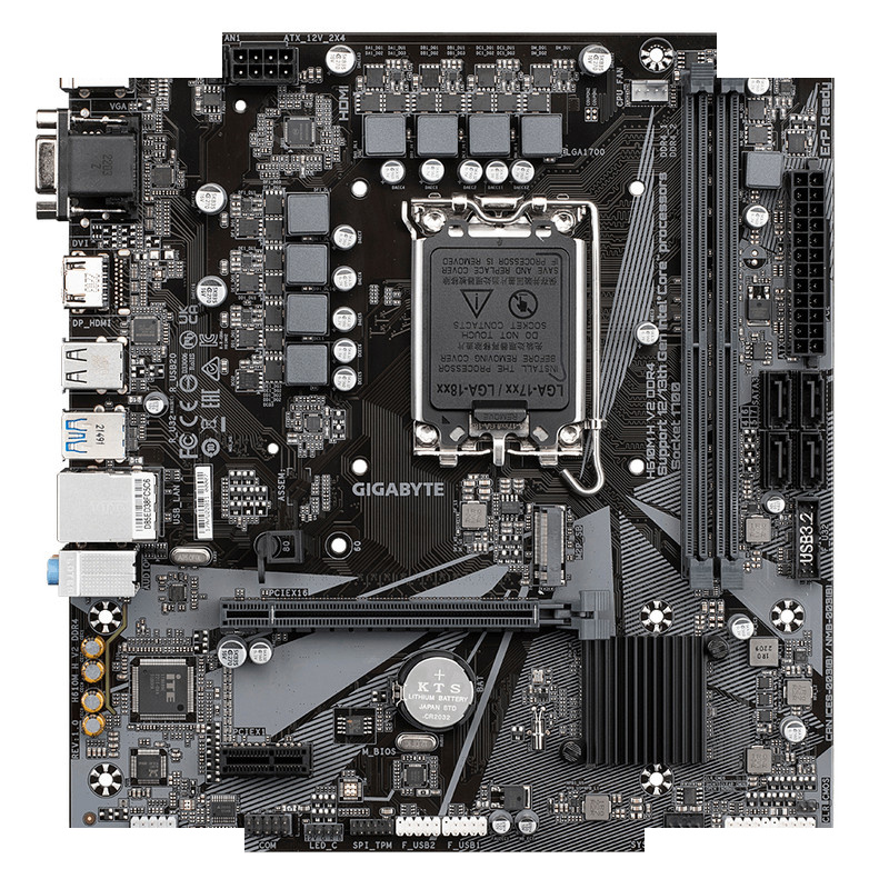 مادربرد گیگابایت مدل H610M H V2 DDR4 rev. 1.0 مادربرد گیگابایت مدل H610M H V2 DDR4 rev. 1.0