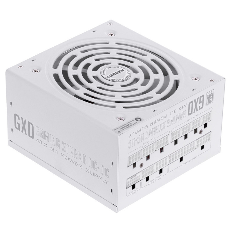 منبع تغذیه کامپیوتر 1200W وات گرین مدل GP1200B-GXD White (ATX 3.1) منبع تغذیه کامپیوتر 1200W وات گرین مدل GP1200B-GXD White (ATX 3.1)