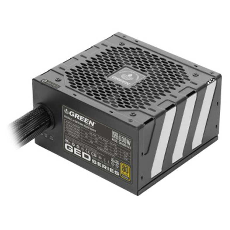 منبع تغذیه کامپیوتر گرین مدل GP600A-GED منبع تغذیه کامپیوتر گرین مدل GP600A-GED