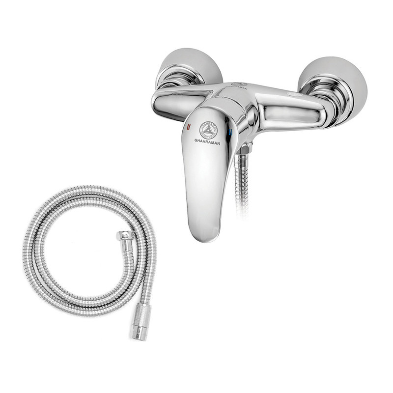 شیر سرویس بهداشتی شیرآلات بهداشتی قهرمان مدل اسپانیایی به همراه شلنگ توالت